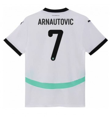 Østrig Marko Arnautovic #7 Udebanetrøje EM 2024 Kort ærmer